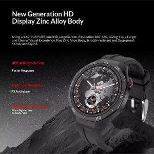 Aviation-grade Aluminum Alloy Smartwatch With Bluetooth Calling
