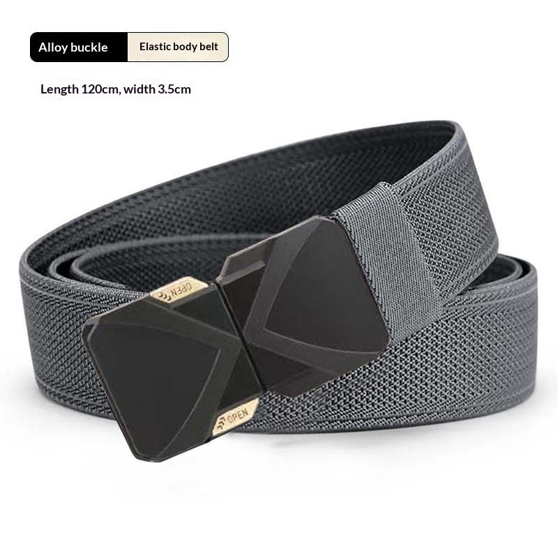 Men's Nylon Canvas Tactical Belt With Adjustable Buckle - Image 7