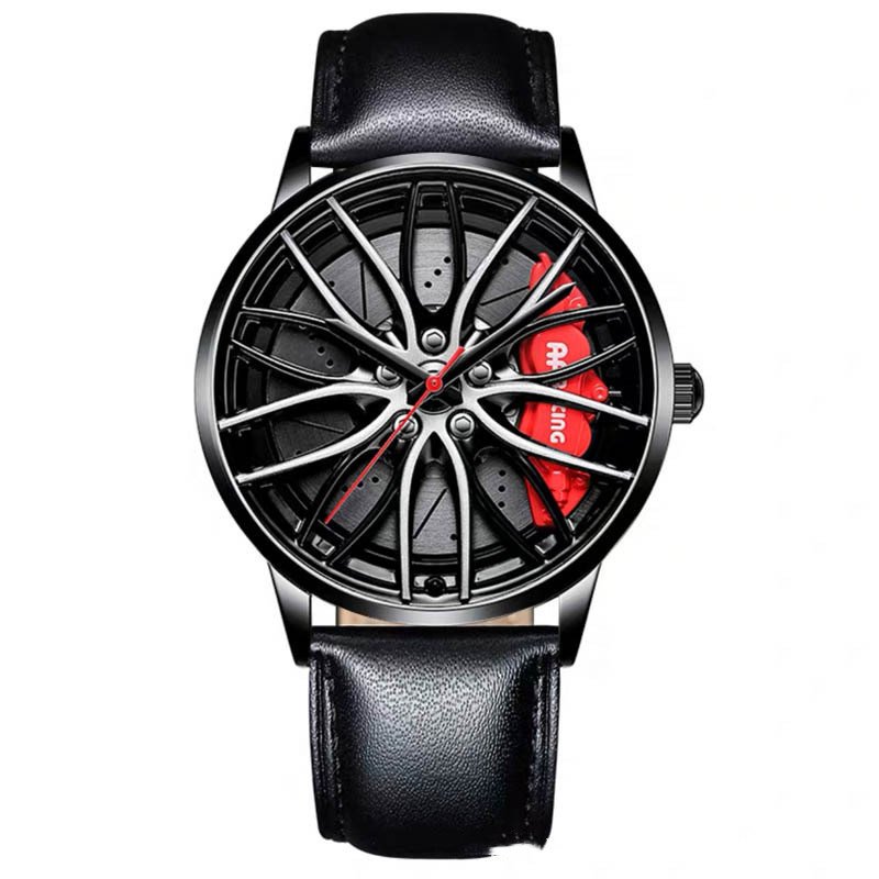 Automatic Movement Watch Waterproof Wheel Style Non-mechanical Watch - Image 5