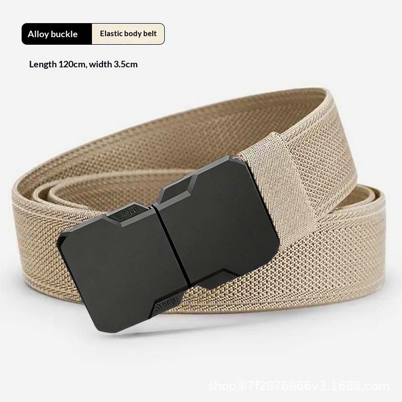 Men's Nylon Canvas Tactical Belt With Adjustable Buckle - Image 8