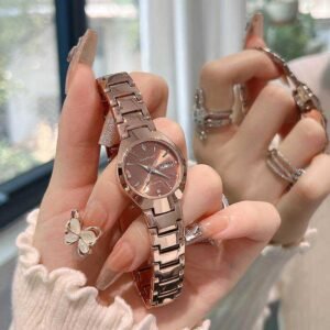Womens Versatile Waterproof Luminous Niche-Style Quartz Watch With Calendar