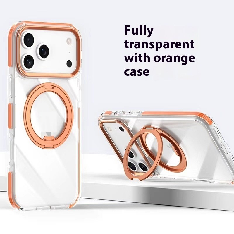 Advanced 360 Magnetic Rotating Bracket Shell iPhone Case - Image 2