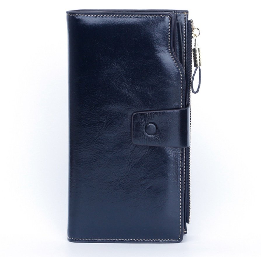 Oil wax skin mobile phone clutch - Image 6