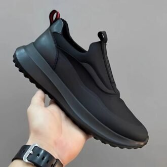 Breathable Soft-soled Slip-on Chunky Sneakers Men's Shoes, Gym Shoes
