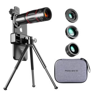 Mobile Phone Telescope 28X Wide-angle Macro Fisheye Four-in-one Set HD External