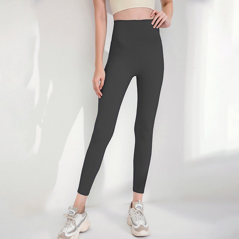 Womens High-waisted Workout Yoga Pants Quick-drying Leggings - Image 8