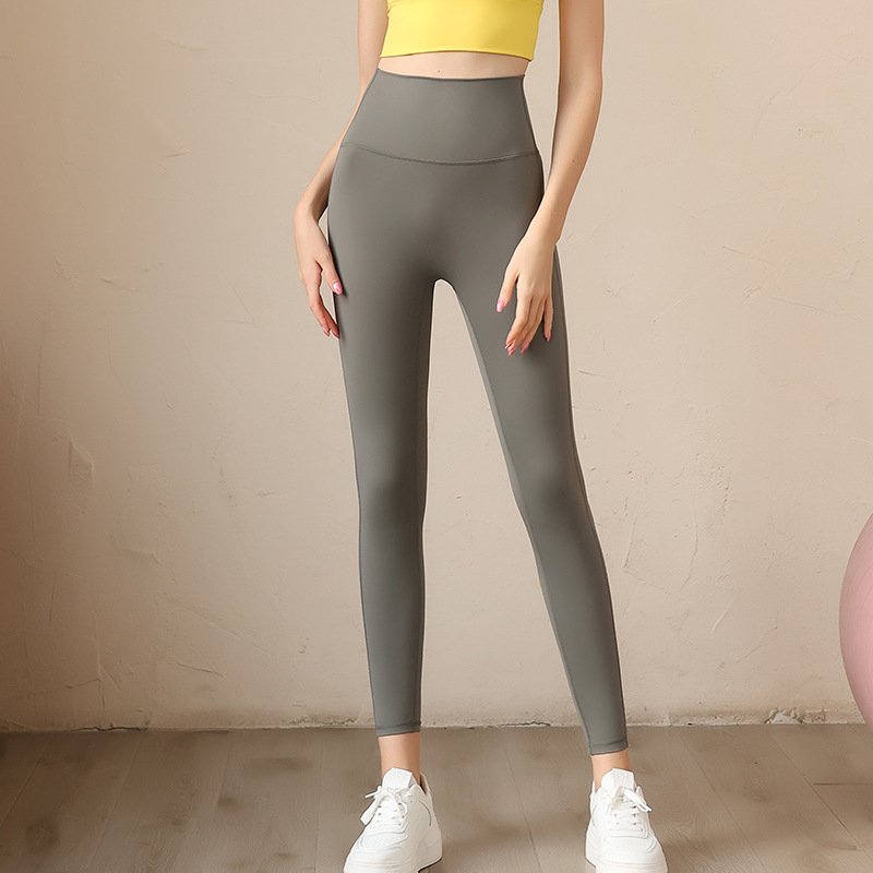 Womens High-waisted Workout Yoga Pants Quick-drying Leggings - Image 9