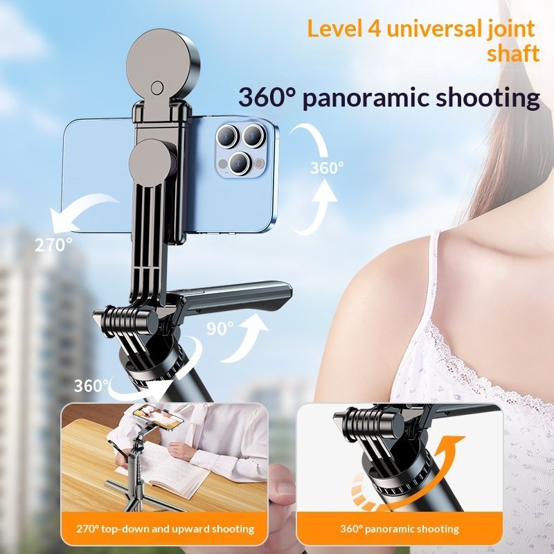 Bluetooth-enabled Tripod, The Ultimate Selfie Gadget For Your Phone