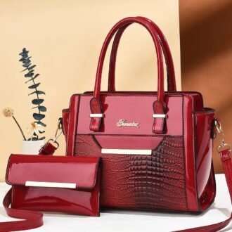 Large Capacity Pattern Hand Bag, Premium Evening Women's Hndbags
