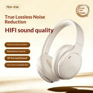 New ANC Active Noise-canceling Over-ear Headphones