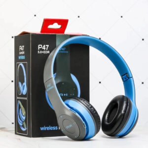 Wireless Headset Foldable Stereo Bass Bluetooth Headphones Kid Girl Helmet Gift, with Mic USB Bluetooth 5.0 Adaptor For TV Gaming